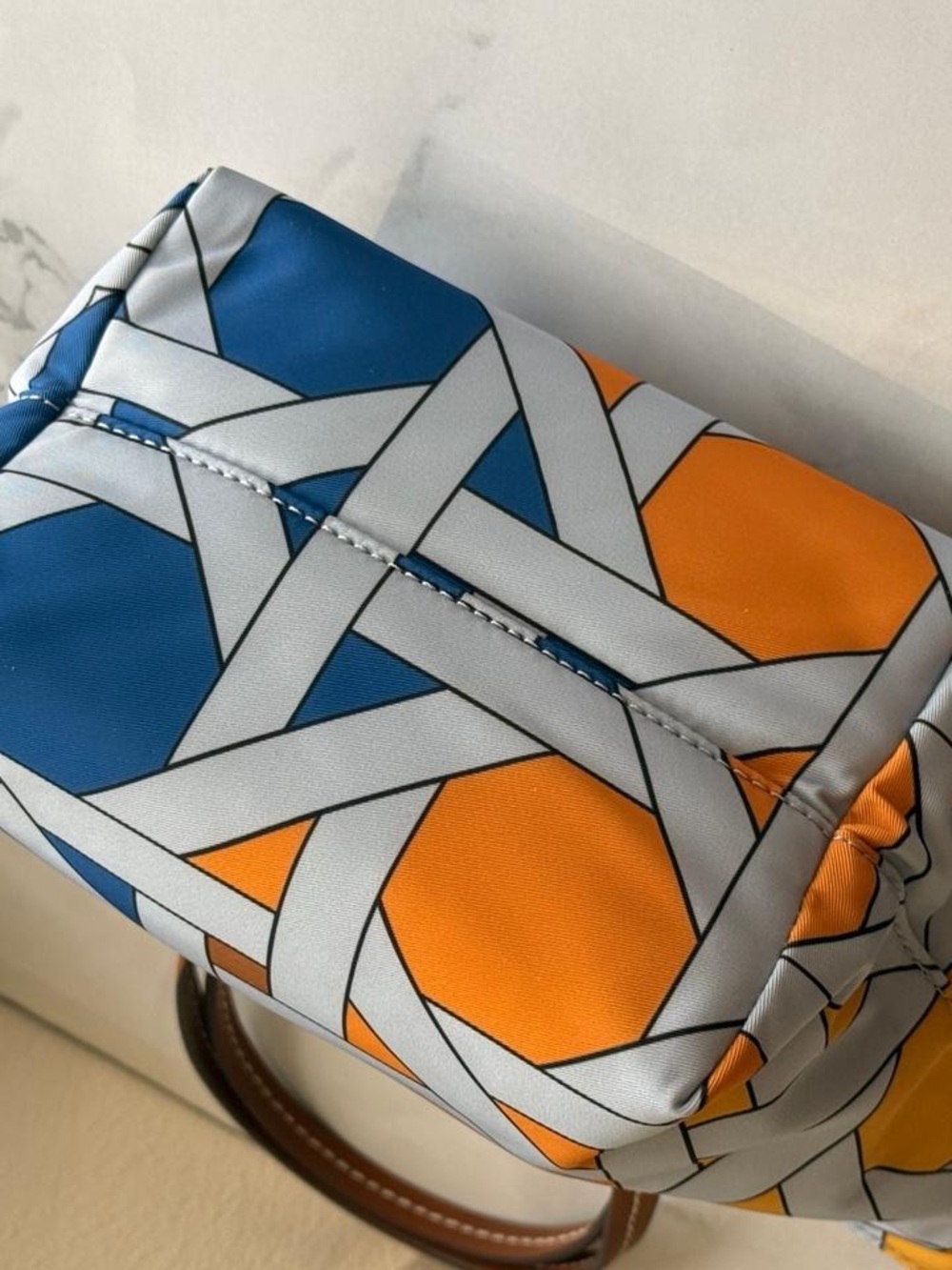 Tory Burch NYLON PRINTED MINI TOTE - Picture 9 of 13